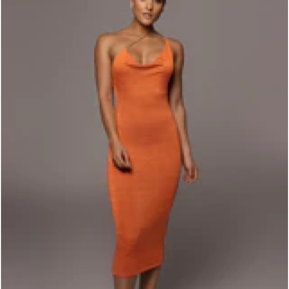 JLUXLABEL Orange Muse Midi - Picture 4 of 4